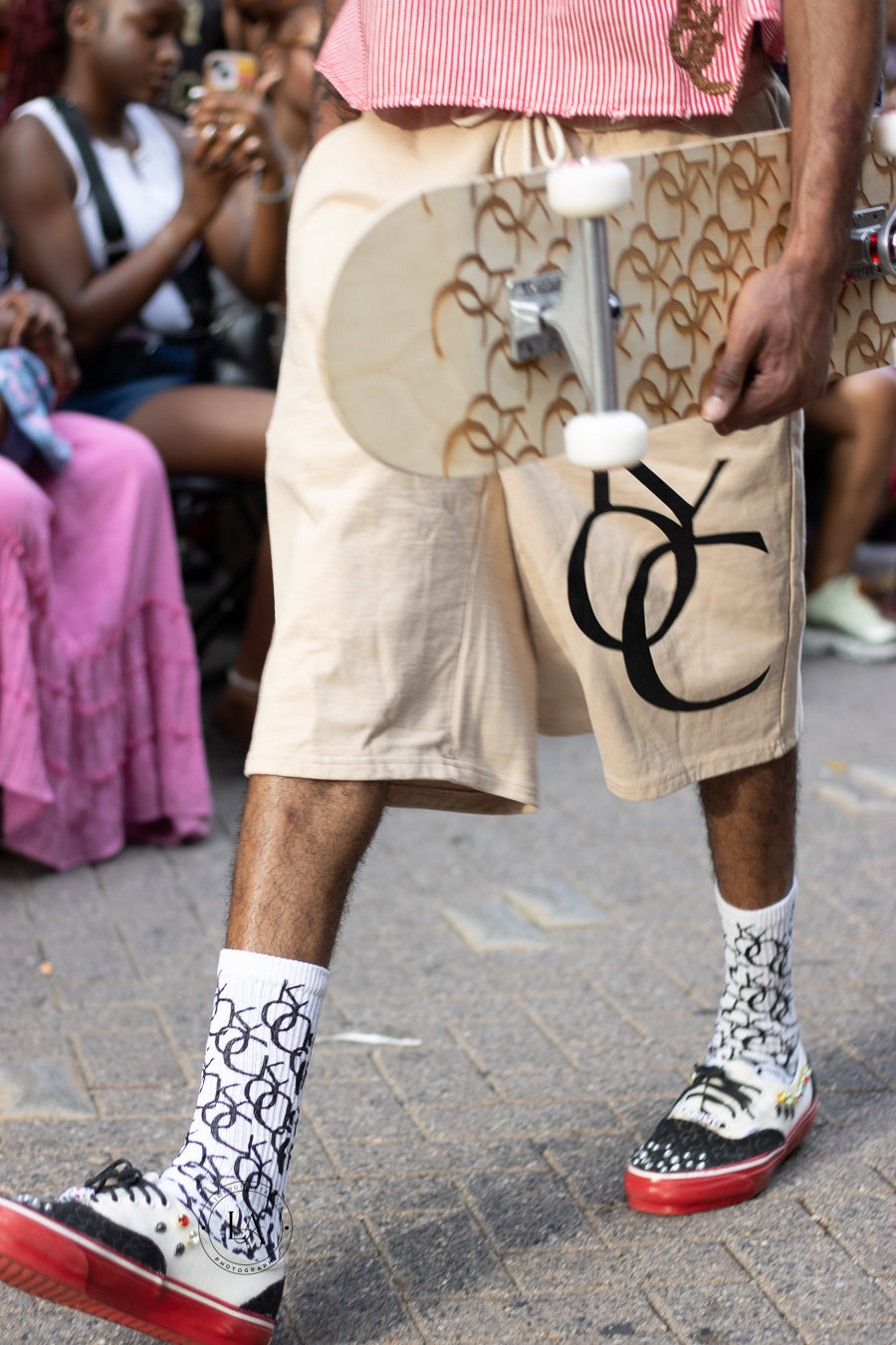 Monogram Crew Socks