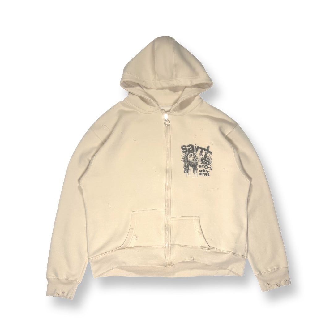 SAINT KYOC ZIP UP HOODIE