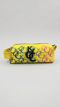 Yellow Monogram Dopp
