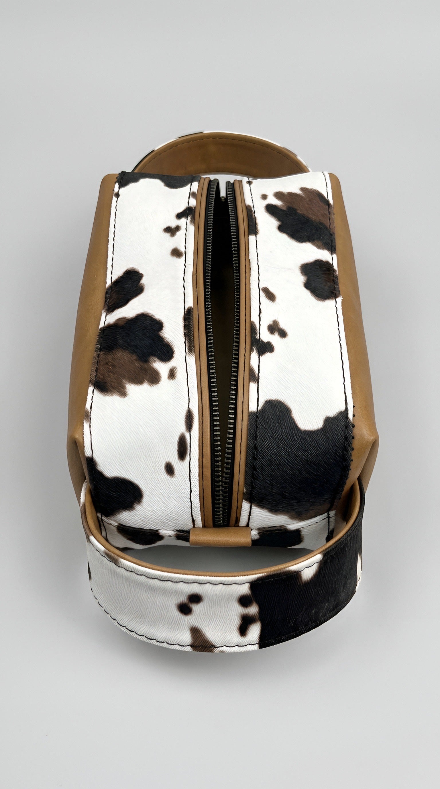 Cow Print Dopp Kit
