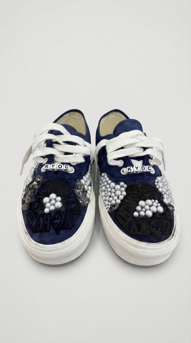 Navy OG logo Super Pearls