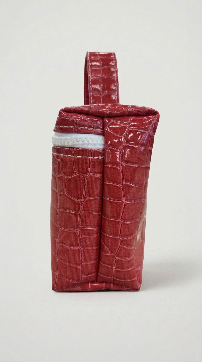 Red Croc Hand Bag