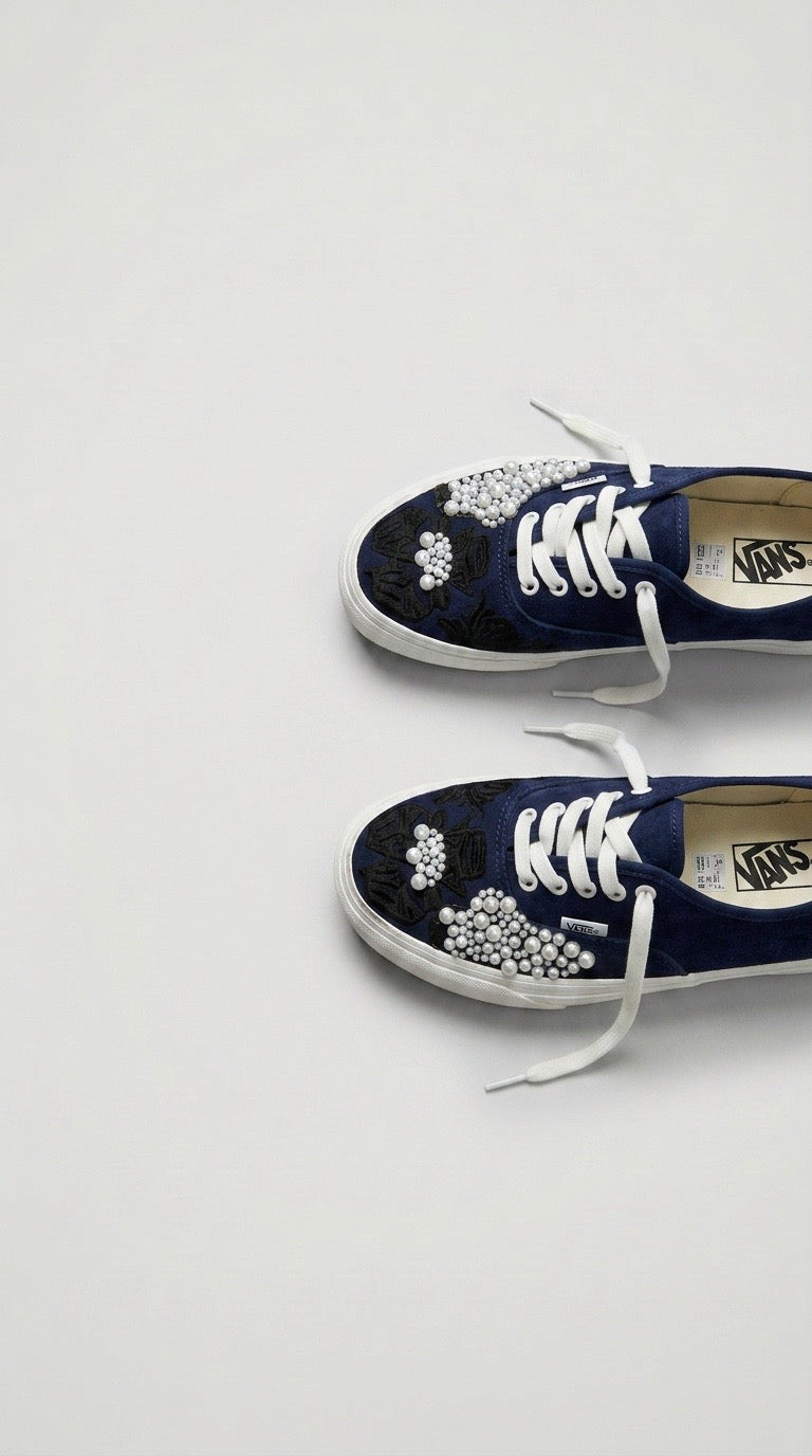 Navy OG logo Super Pearls
