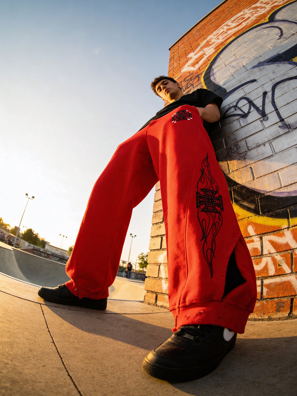 “Bravery” Upcycle Upside Down Pant