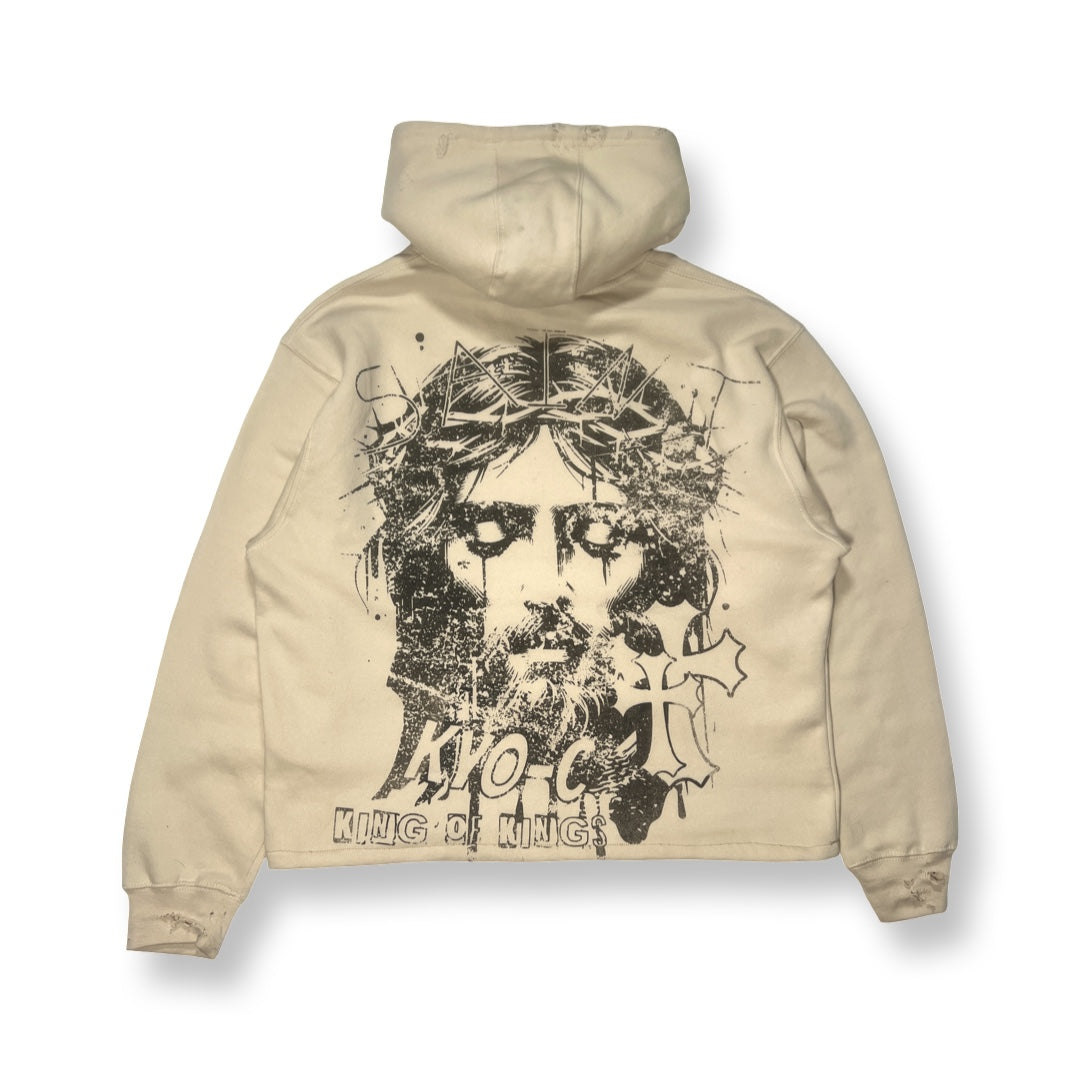 SAINT KYO-C CROP HOODIE