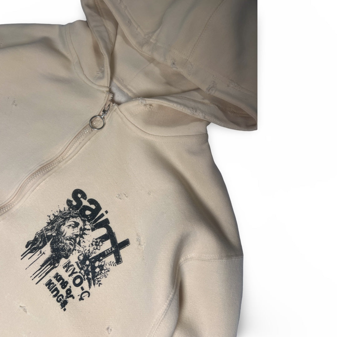 SAINT KYOC ZIP UP HOODIE