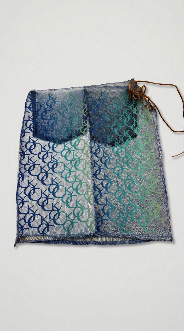 Women’s monogram denim set