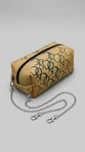 Tan Monogram Dopp Chain Handel