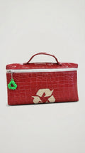 Red Croc Hand Bag