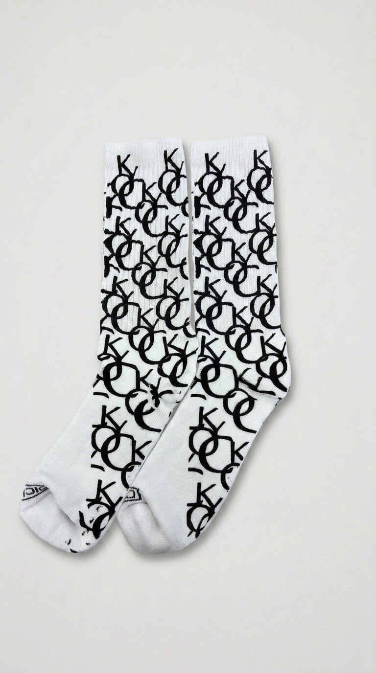 Monogram Crew Socks