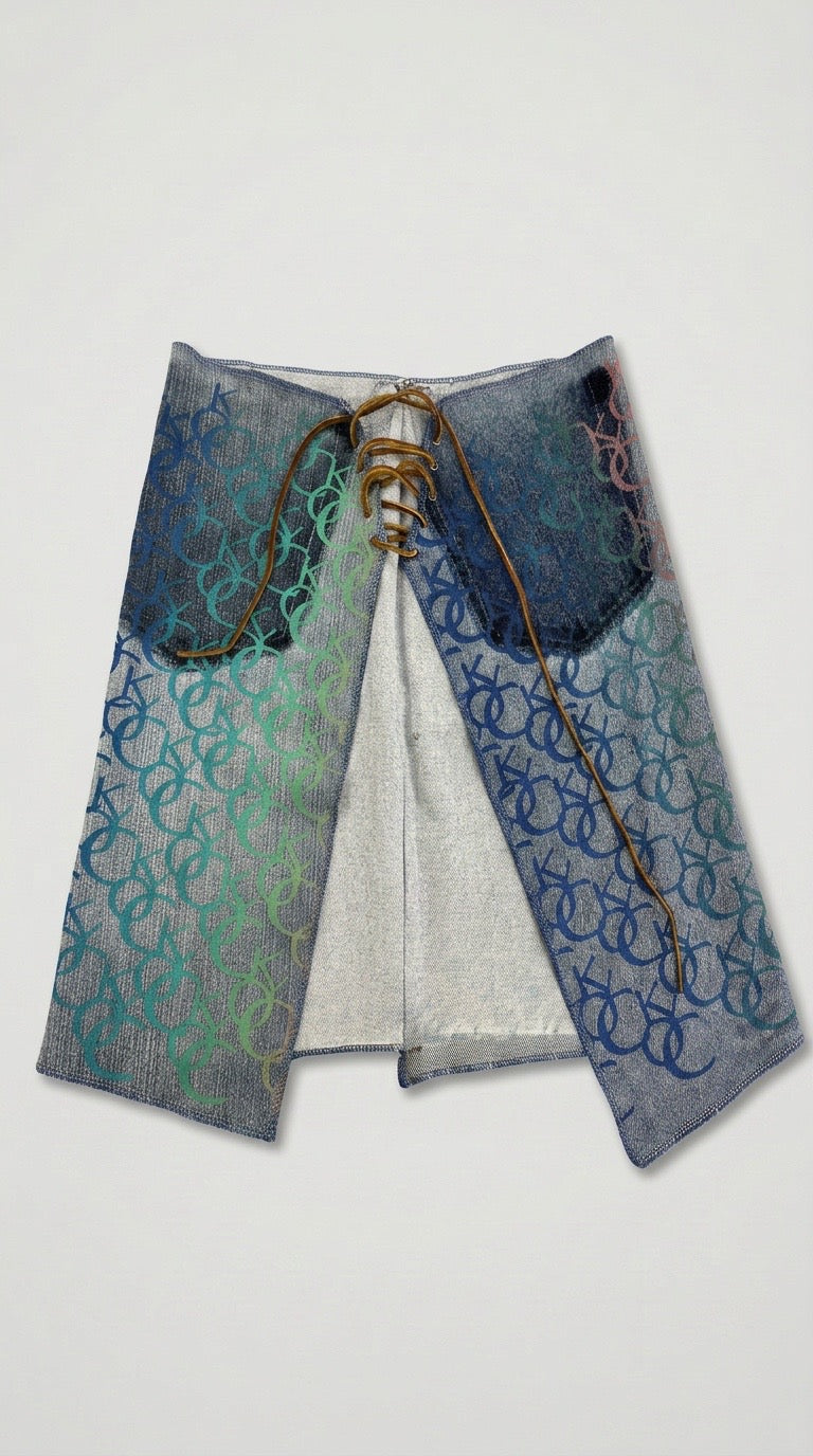 Women’s monogram denim set