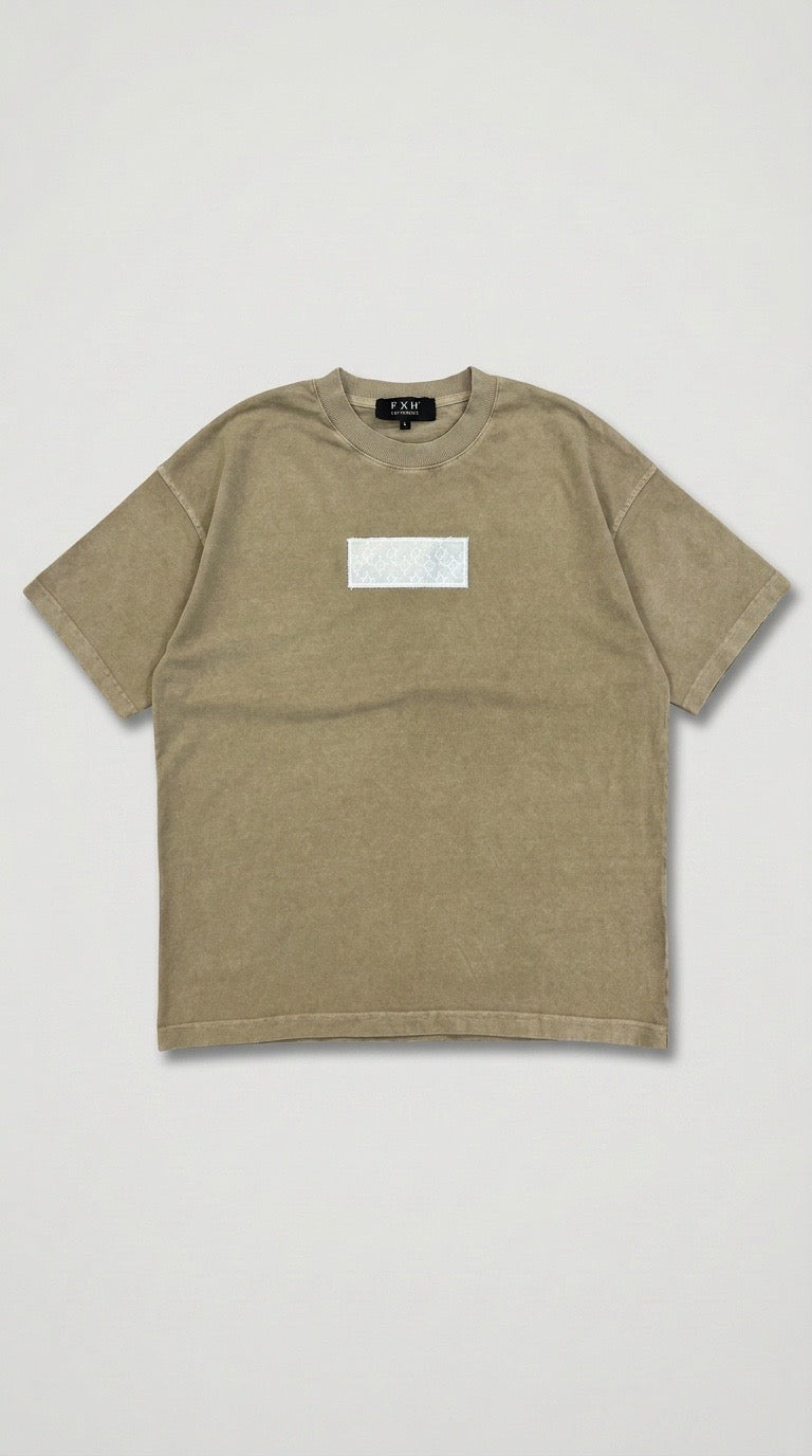 Premium Monogram box logo tee