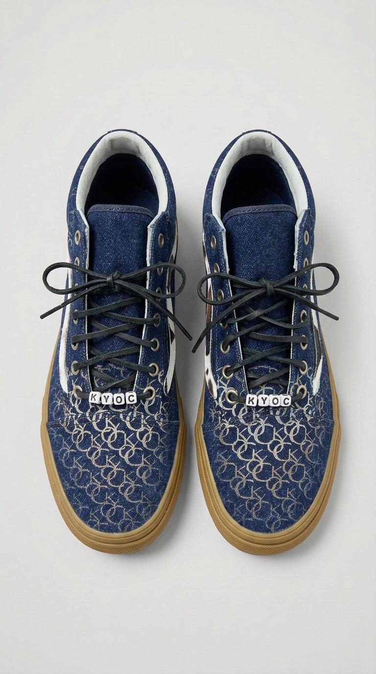 Denim old skool Monogram
