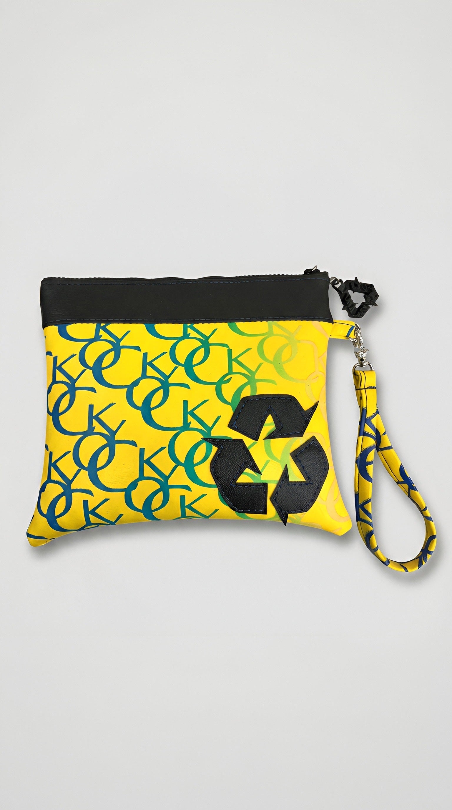 Monogram Wristlet