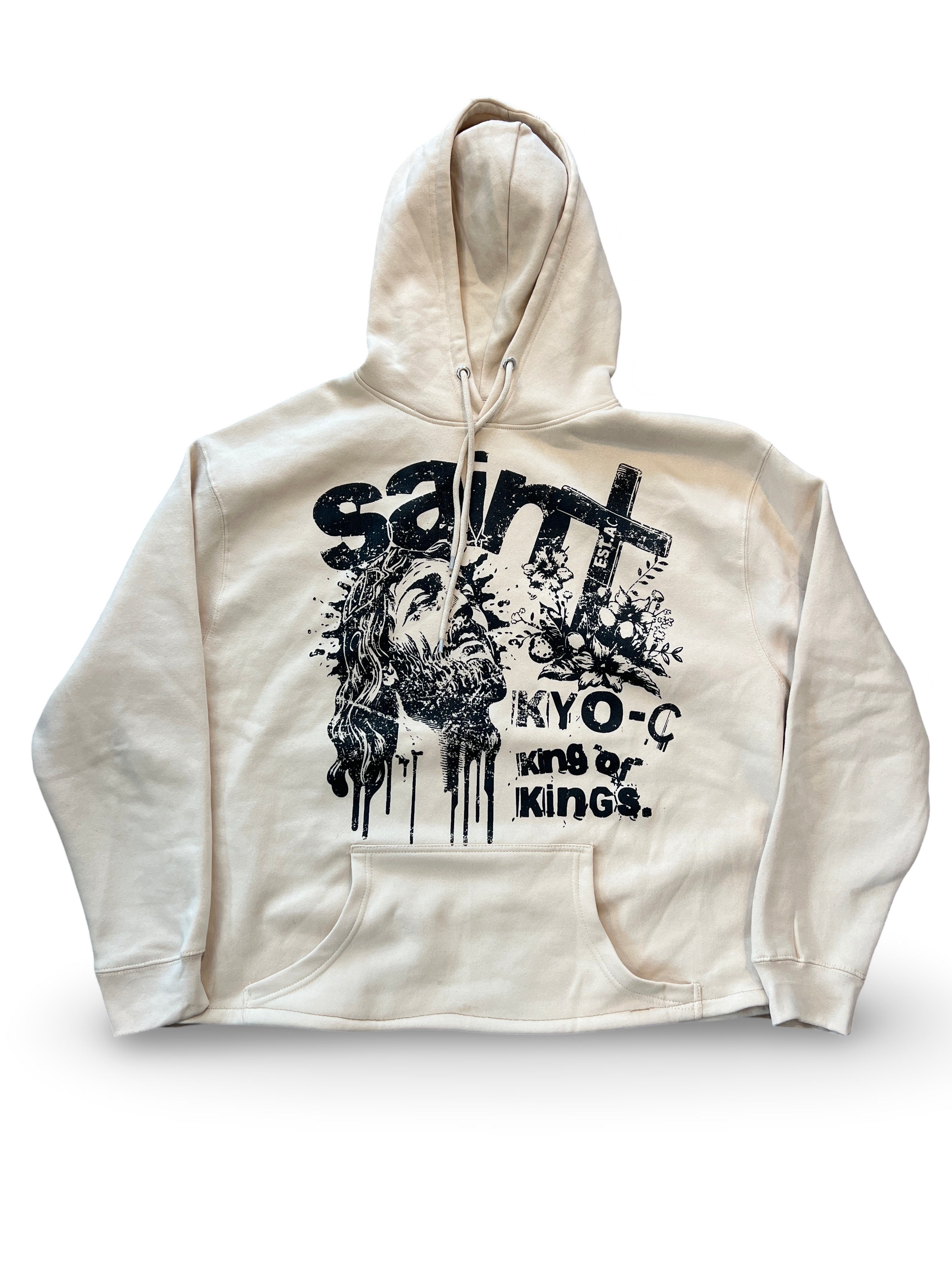 SAINT KYO-C CROPPED HOODIE