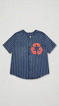 Vintage Pin Strip Baseball Jersey